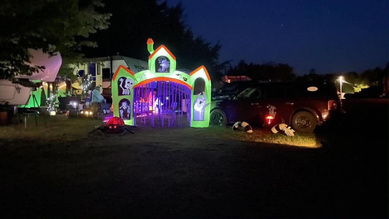 Halloween at Coy Lake Camping, New Brunswick. Family Friendly Fun