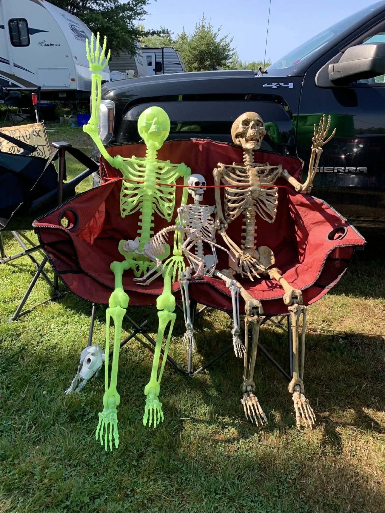 Halloween at Coy Lake Camping, New Brunswick. Family Friendly Fun